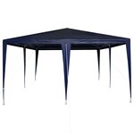 vidaXL Tente de Fête Bleue 4x4 m PE