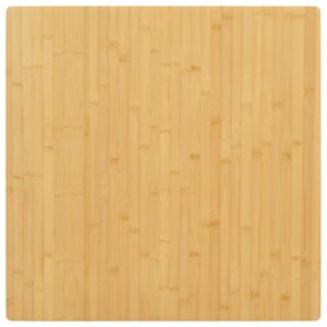 vidaXL Dessus de table 70x70x4 cm bambou