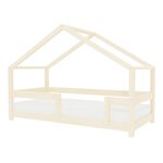 Lit cabane enfant LUCKY 80 x 180 bois naturel