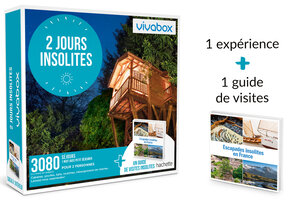 Coffret cadeau - VIVABOX - 2 jours insolites