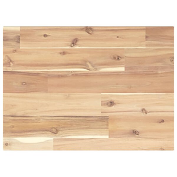 vidaXL Dessus de table 40x30x2 cm rectangulaire bois massif d'acacia