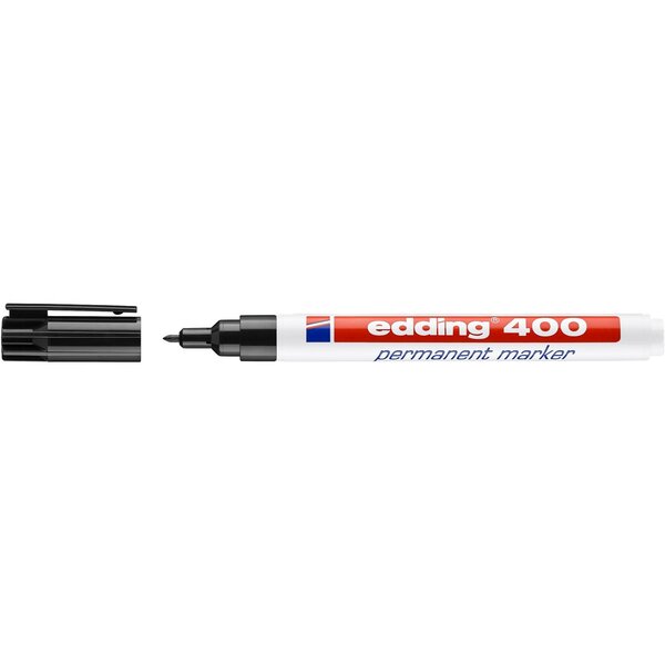 Marqueur Permanent 400 noir 1 mm EDDING