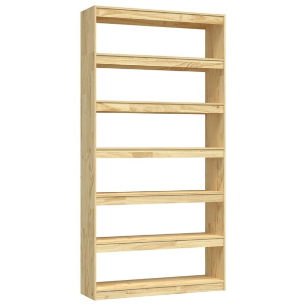 vidaXL Bibliothèque/Séparateur de pièce 100x30x200 cm pin massif