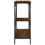 vidaXL Table console chêne marron 88 5x30x75 cm bois d'ingénierie
