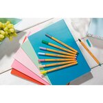 set de 15 stylos-feutres pointe fine point 88 coloris pastel STABILO