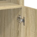 vidaXL Armoire de rangement chêne sonoma 70x42 5x225 cm