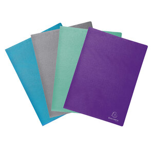 Protège-documents Couverture Carte Semi Rigide Teksto 40 Vues - A4 - Couleurs Assorties - X 20 - Exacompta