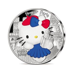 Hello Kitty Monnaie de 10€ Argent - France