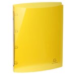 Classeur 4 Anneaux 15mm Iderama Pp Polypropylène 5/10e - A4 - Couleurs Assorties - X 20 - Exacompta
