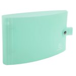 Classeur Pour Fiches Bristol A5 Et 125x200 2 Anneaux 30mm Polypropylène Chromaline Pastel - Couleurs Assorties - X 10 - Exacompta