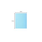 Paquet De 250 Sous-chemises Super 60 - 22x31cm - Bleu Clair - X 5 - Exacompta