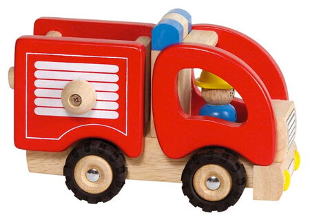 Camion de pompier en bois Jouet en bois pour enfant - Goki - La Poste