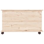 vidaXL Coffre de rangement à roulettes ALTA 73x39 5x44 cm bois de pin