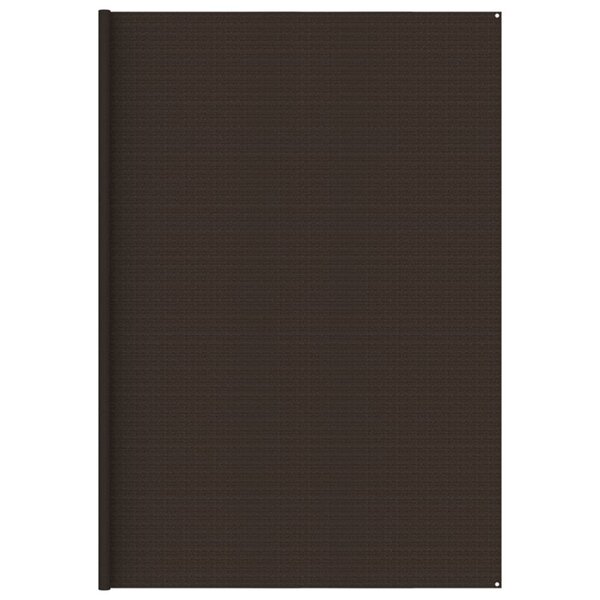 vidaXL Tapis de tente 400x500 cm Marron
