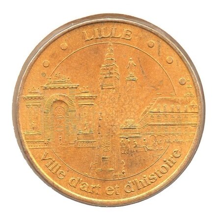 Mini médaille monnaie de paris 2007 - lille