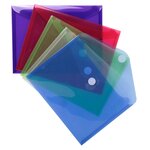 Sachet De 5 Mini Pochettes-enveloppes Polypropylène - A5 - Couleurs Assorties - X 10 - Exacompta