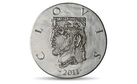 Pièce de monnaie 10 euro France 2011 argent BE – Clovis