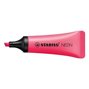 Surligneur NEON Tendance Pte Biseautée 2- 5 mm rose STABILO