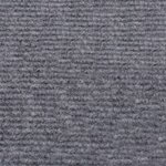 vidaXL Tapis strié pour exposition 1 2x10 m Gris