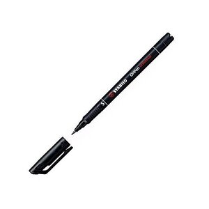 Feutre pour Transparent OHPen Permanent Pte superfine Noir STABILO