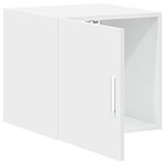 vidaXL Armoire murale blanc 40x42 5x40 cm bois d'ingénierie