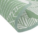 vidaXL Tapis d'extérieur vert Ø200 cm PP
