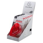 Dérouleur D'adhésif Double-face Repositionnable Pour Photos - Longueur : 15m - Framboise - Exacompta