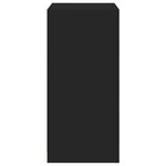 vidaXL Garde-robe noir 48x41x102 cm bois d'ingénierie