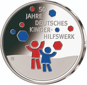 Pièce de monnaie 20 euro Allemagne 2022 G argent BE – Fonds allemand pour l’enfance