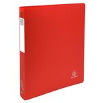 Classeur 4 Anneaux 30mm Polypropylène Opak Rigide 10/10e - A4 Maxi. - Couleurs Assorties - X 10 - Exacompta