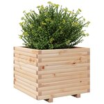 vidaXL Jardinière 60x60x49 5 cm bois de pin massif