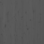 vidaXL Tête de lit murale Gris 206x3x91 5 cm Bois massif de pin