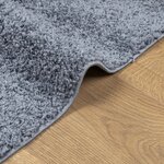 vidaXL Tapis shaggy PAMPLONA poils longs moderne bleu 240x340 cm