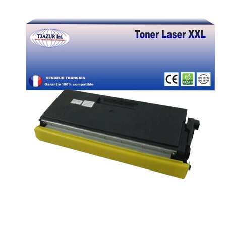 Toner compatible avec Brother TN6600 pour Brother HL1030 HL1220 HL1230 HL1240 HL1250 HL1270 HL1430 HL1440 HL1450  - T3AZUR
