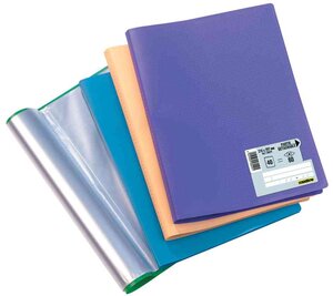 Lot de 10 Protège-documents 'Memphis' 10 pochettes A4 Assortis Style ELBA