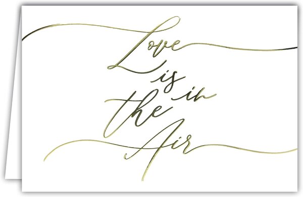 Carte Je t'aime Saint Valentin 14 février Amour I Love you + Enveloppe 12x17 5cm