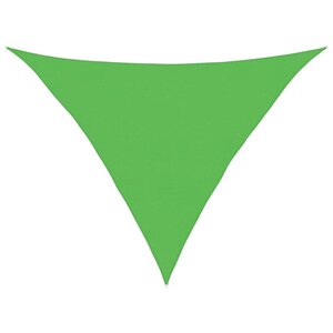 vidaXL Voile d'ombrage 160 g/m² Vert clair 5x5x6 m PEHD