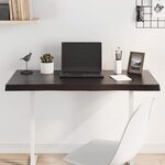 vidaXL Dessus de table bois massif traité bordure assortie
