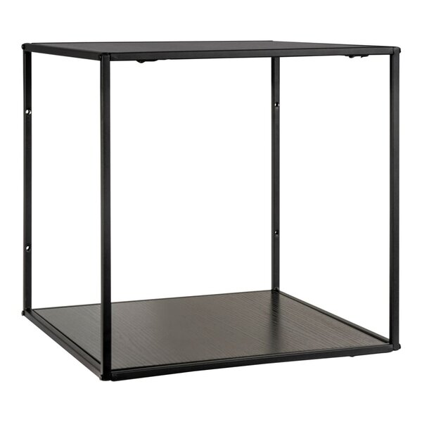 House Nordic Étagère murale Avery 36x36x36 cm Noir