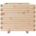 vidaXL Jardinière 60x60x49 5 cm bois de pin massif