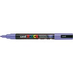 Marqueur pointe conique fine pc3m 0 9 - 1 3mm lilas x 6 POSCA