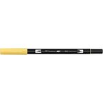 Feutre dessin double pointe abt dual brush pen 991 ocre clair tombow