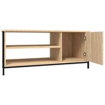 vidaXL Meuble TV chêne sonoma 100x40x45 cm bois d'ingénierie