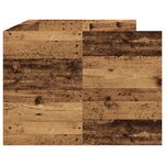 vidaXL Canapé avec tiroir Bois ancien Bois d'ingénierie 75 x 190 cm