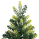 vidaXL Sapin de Noël artificiel à charnières avec support 180 cm