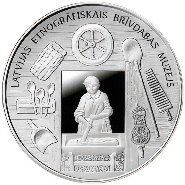 Pièce de monnaie en Argent 5 Euro g 22 Millésime 2024 ACROSS THE TIMES