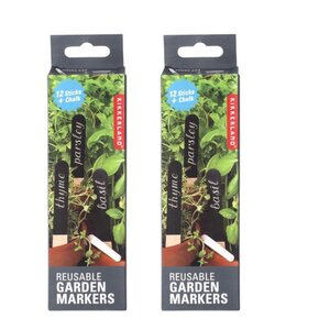 24 marque-plantes en ardoise