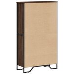 vidaXL Bibliothèque chêne marron 80x31x137 5 cm bois d'ingénierie