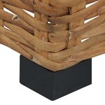 vidaXL Table basse 47x47x28 cm Rotin naturel