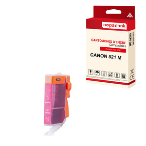 Nopan-ink - x1 cartouche canon cli 521 xl cli 521xl compatible